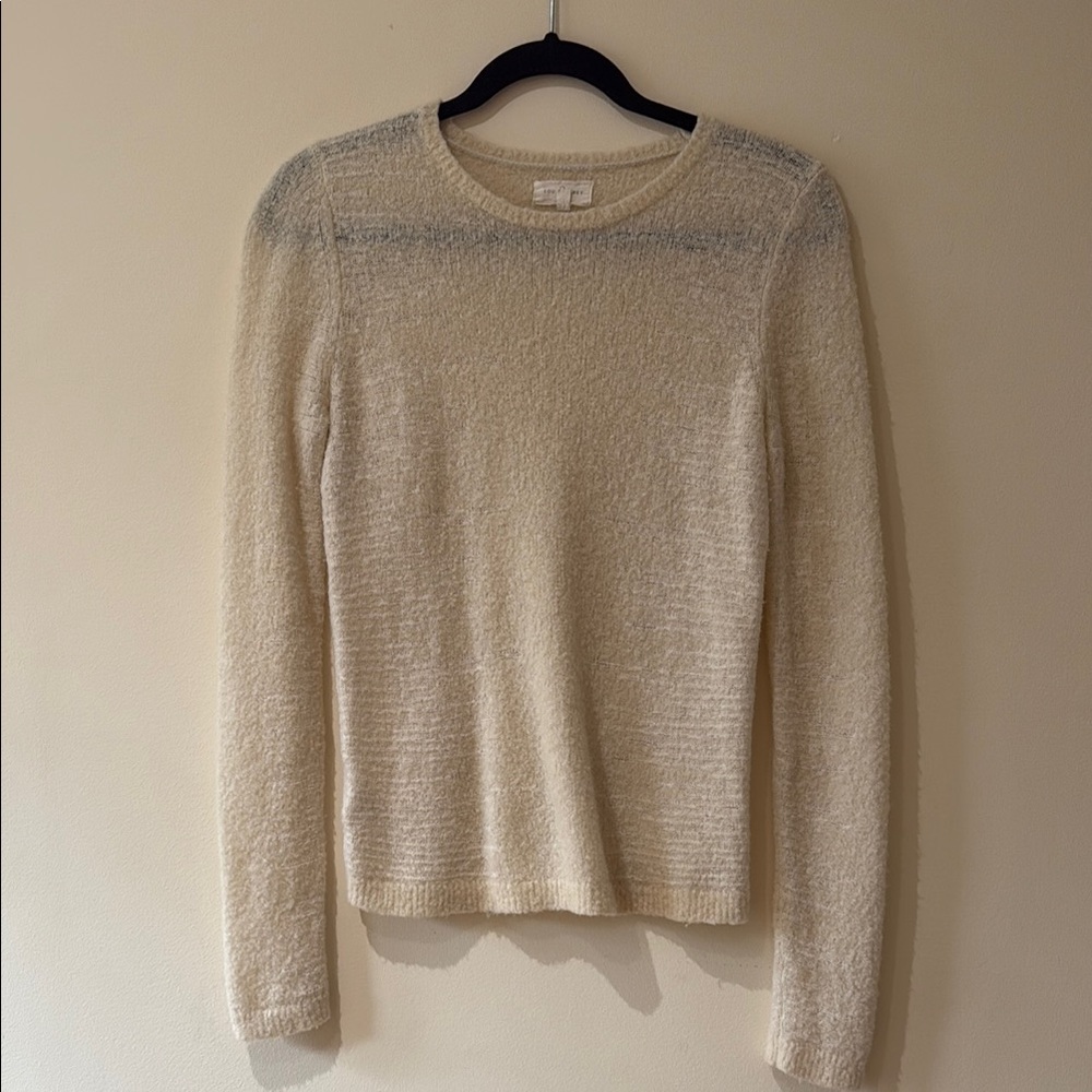 Lou & Grey Cream Knit Sweater